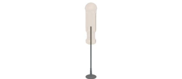 Flat Tip Screw Driver 2mm x 130mm Overall