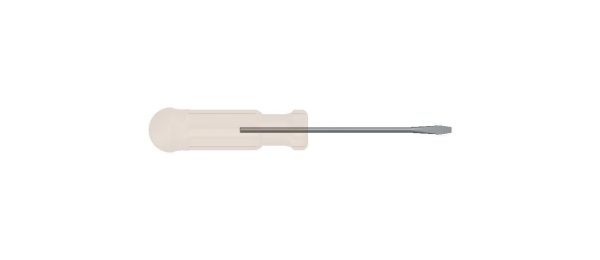 Flat Tip Screw Driver 2mm x 130mm Overall
