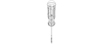 Flat Tip Screw Driver 2mm x 130mm Overall