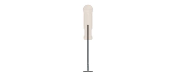 Flat Tip Screw Driver 2mm x 130mm Overall
