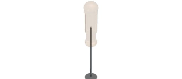Flat Tip Screw Driver 2mm x 130mm Overall