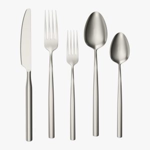 Flatware set 02 knife forks spoons
