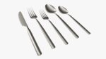 Flatware set 02 knife forks spoons
