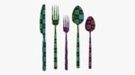 Flatware set 02 knife forks spoons