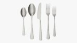 Flatware set 03 knife forks spoons