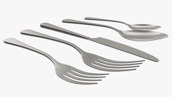 Flatware set 03 knife forks spoons