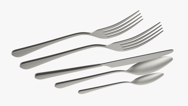 Flatware set 03 knife forks spoons
