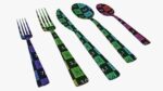 Flatware set 04 knife forks spoons