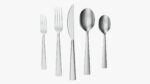 Flatware set 04 knife forks spoons