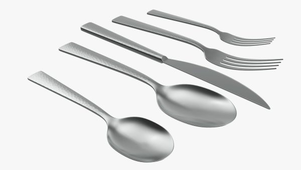 Flatware set 04 knife forks spoons