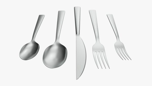 Flatware set 04 knife forks spoons