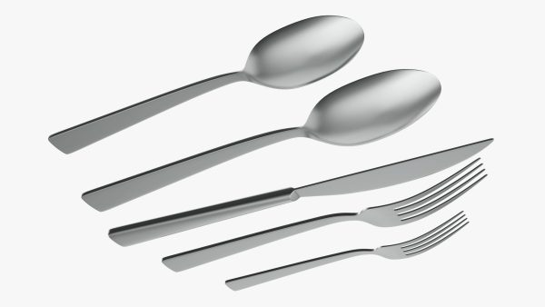 Flatware set 04 knife forks spoons