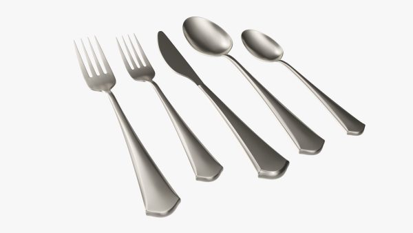 Flatware set 05 knife forks spoons