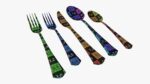 Flatware set 05 knife forks spoons