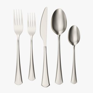 Flatware set 05 knife forks spoons