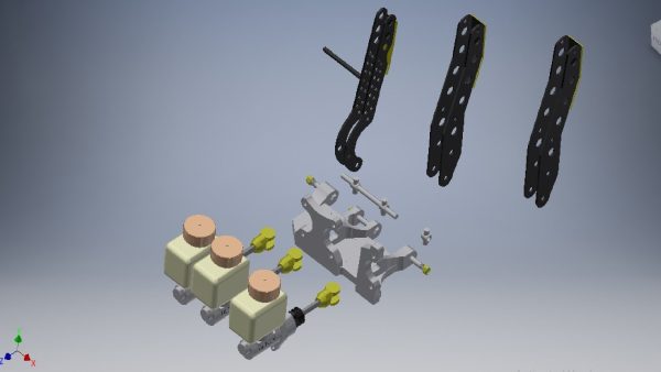 Floor Mount Pedal Assembly