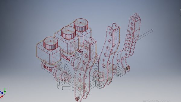 Floor Mount Pedal Assembly