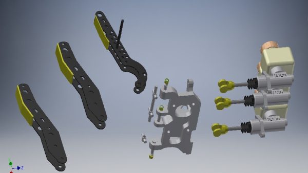 Floor Mount Pedal Assembly