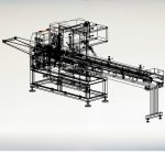 Flow pack packaging machine
