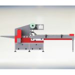 Flow pack packaging machine