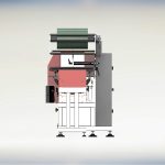 Flow pack packaging machine