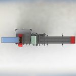 Flow pack packaging machine