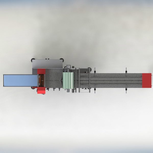 Flow pack packaging machine