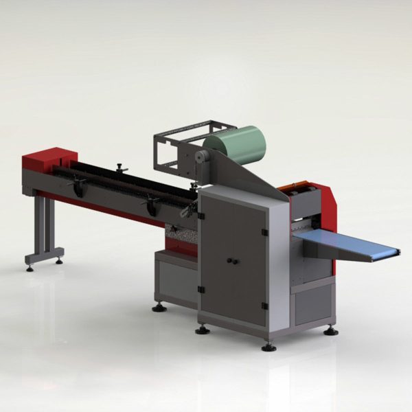 Flow pack packaging machine