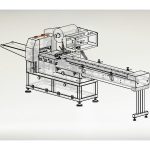 Flow pack packaging machine