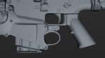 FN SCAR-H 3D Model With Equipments
