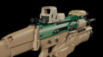 FN SCAR-H 3D Model With Equipments