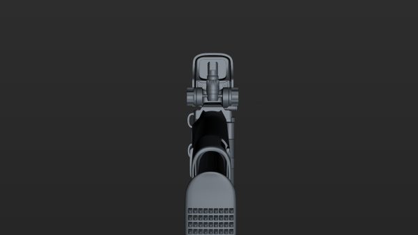 FN SCAR-H 3D Model With Equipments