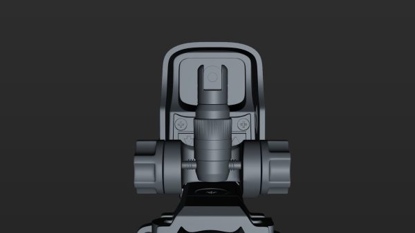 FN SCAR-H 3D Model With Equipments