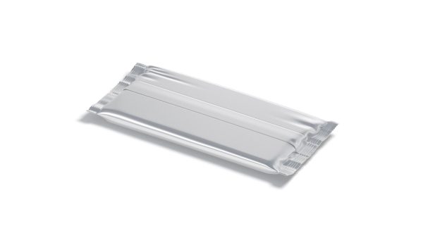 Foil Chocolate Bar - wide food snack wrapper