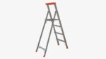 Foldable lightweight stepladder