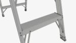 Foldable lightweight stepladder