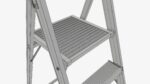 Foldable lightweight stepladder