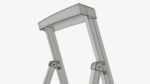 Foldable lightweight stepladder