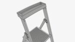 Foldable lightweight stepladder