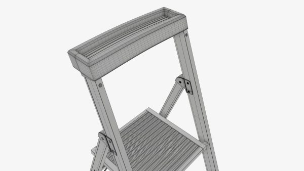 Foldable lightweight stepladder