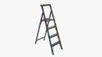 Foldable lightweight stepladder