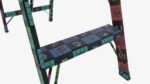 Foldable lightweight stepladder