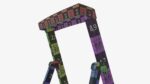 Foldable lightweight stepladder