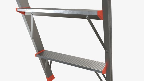 Foldable lightweight stepladder
