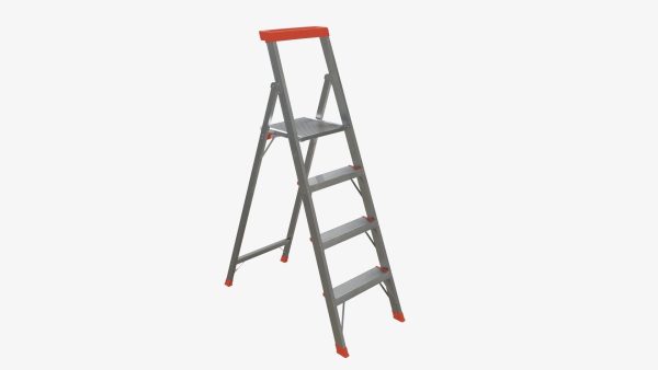 Foldable lightweight stepladder
