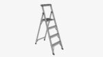 Foldable lightweight stepladder