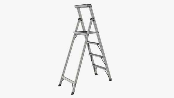 Foldable lightweight stepladder