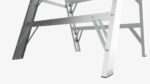 Foldable sawhorse ladder