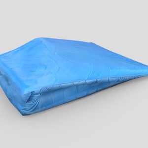 Folded Blue Tarp 2