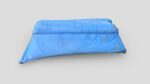 Folded Blue Tarp 3